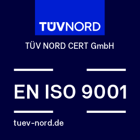 Certification EN ISO 9001 — TÜV NORD