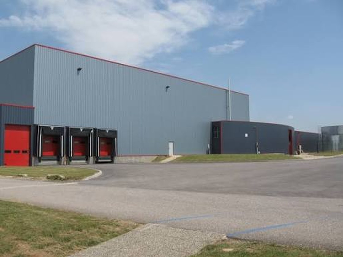 Vue aérienne du site de production Emballages Diffusion à Mont-sur-Meurthe